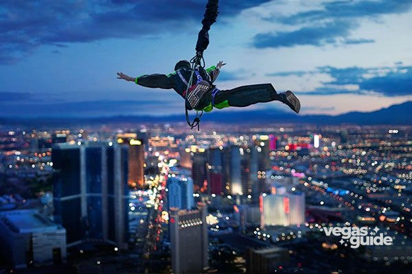 The STRAT Tower and Thrill Rides