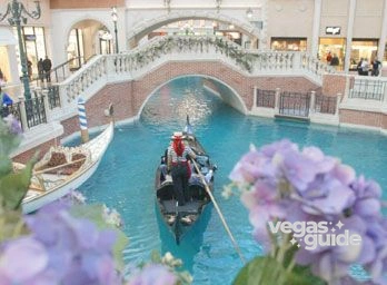 Gondola Ride at the Venetian