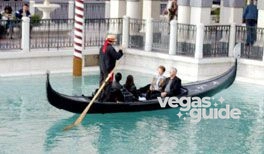 Gondola Ride at the Venetian