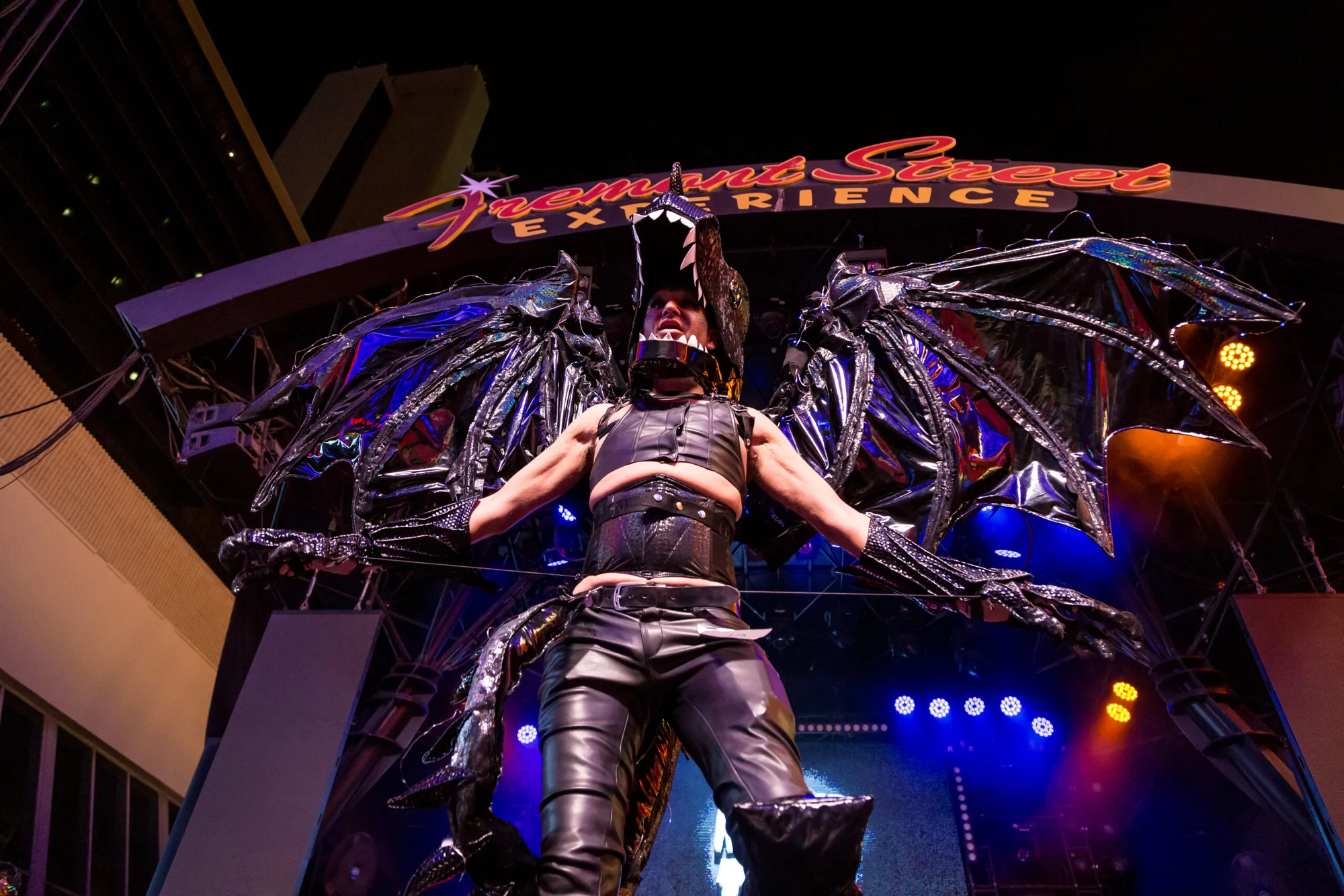 Fremont Street Halloween Experience