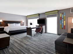 1 King Bed, Mobility Accessible Room w/ Roll-In Shower - Non-Smoking