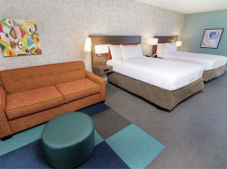 2 Queen beds,  Mobility / Hearing Accessible Studio - Non-smoking