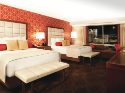 Jubilee Room Two Queens Strip View Non-Smoking
