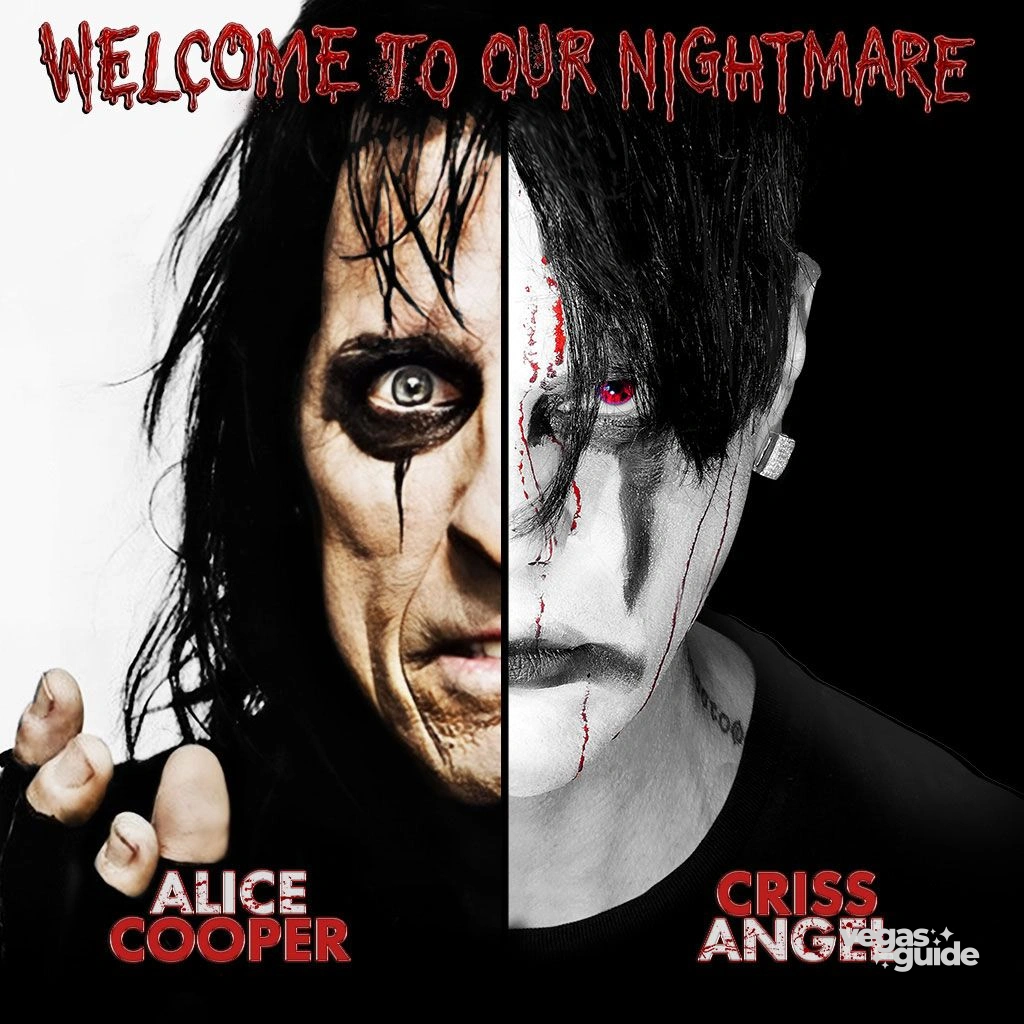 Alice Cooper & Criss Angel - WELCOME TO OUR NIGHTMARE poster