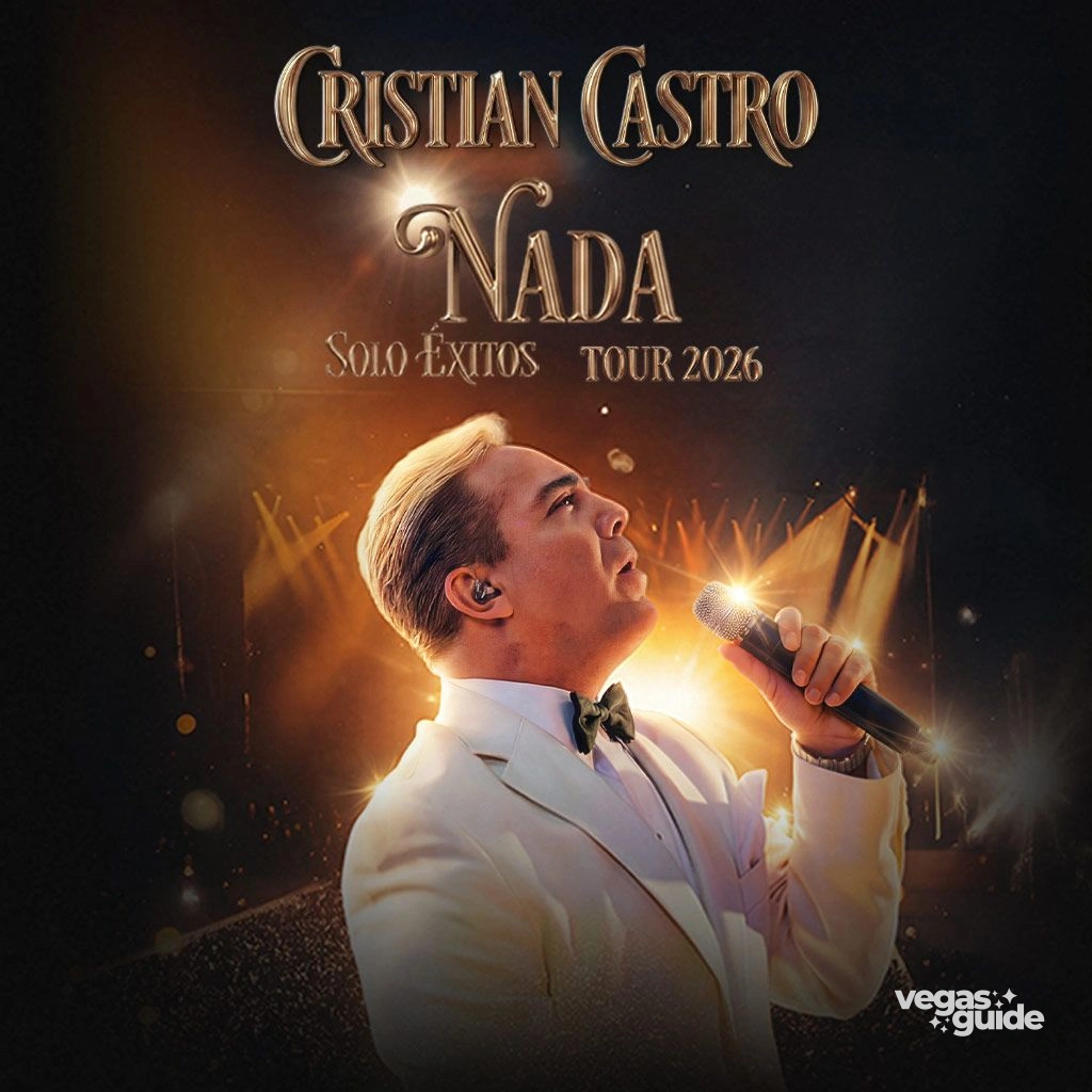 Cristian Castro: Nada Solo Exitos Tour poster