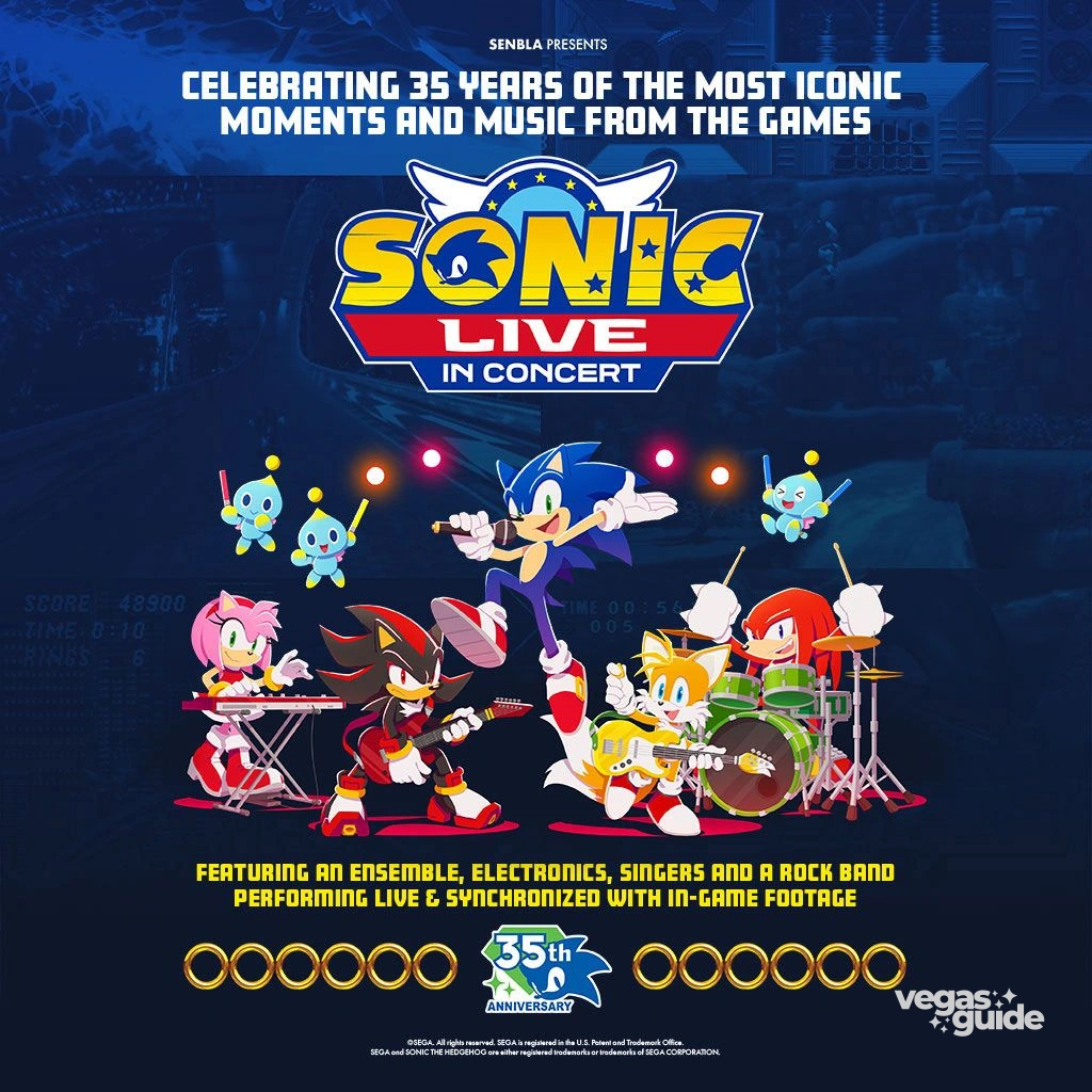 Sonic Live in Concert poster